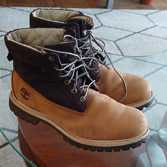 Timberland Men's Two-Tone Leather Boots